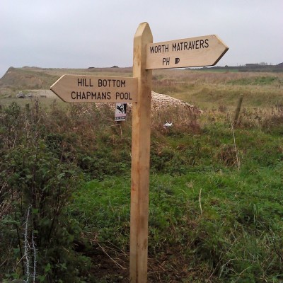 Dorset Footpath Fingerpost