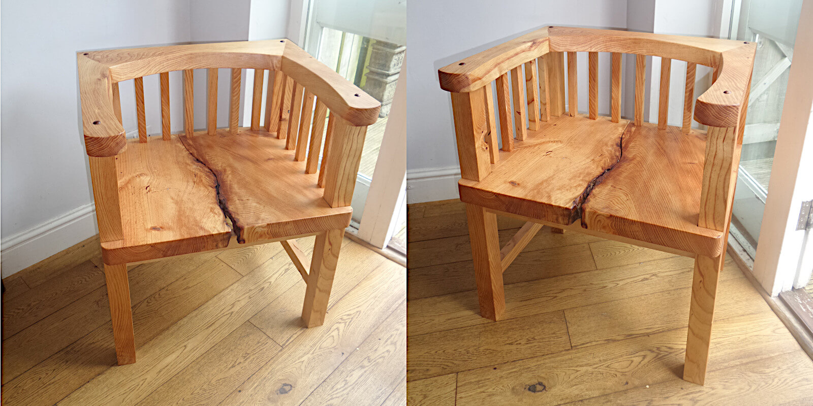 Bespoke Handcrafted Pine Chair